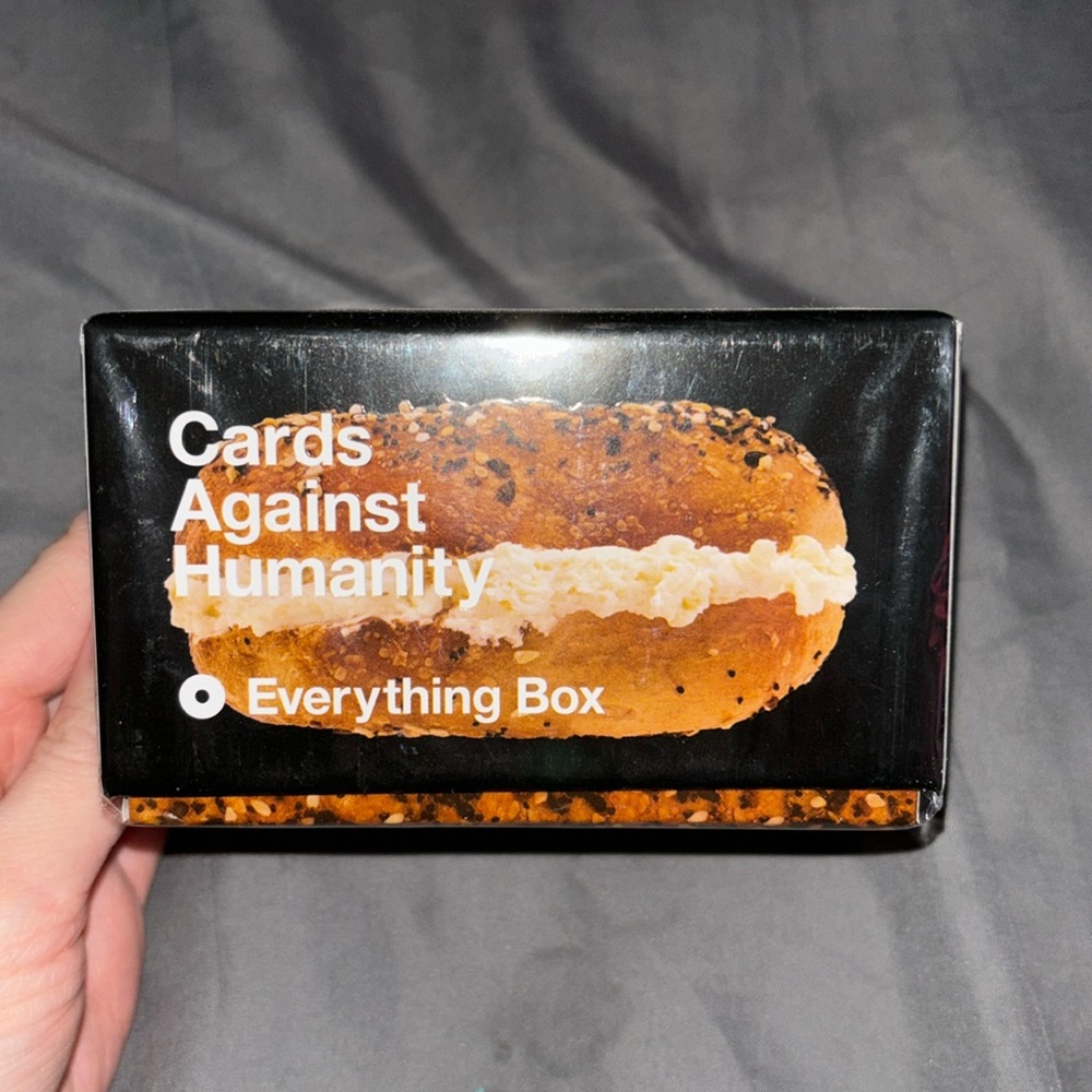 Cards of humanity. Everything box.